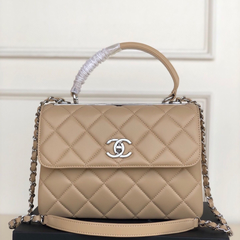 Ch**el top handle bags